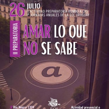 Segunda actividad preparatoria: I° Jornadas Anuales