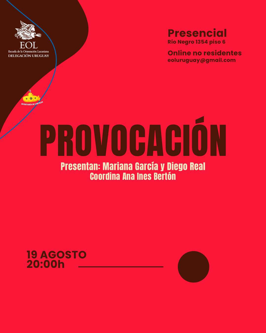 Noche de Carteles "Provocación"